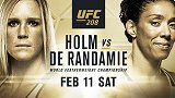 UFC-17年-UFC第208期主赛全程（英文解说）-全场