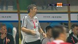 深足教练不满裁判手球判罚 马宁场边口头警告