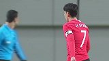 队长担当！孙兴慜劲射破门+中柱 友谊赛韩国队2-1哥伦比亚队