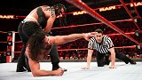 WWE-18年-RAW第1291期：单打赛 罗林斯VS山姆森-单场