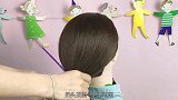 农村宝妈换了款高贵优雅的发型，无需发胶喷水，看过的人都说好看
