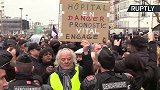 无视禁令！巴黎黄马甲大规模游行：数千人聚集+不戴口罩！