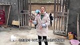 儿子的棉鞋穿坏了，小夫妻带他去超市买新鞋，价格合适一次买2双