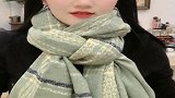 时尚百搭的围巾系法赶快学起来，小仙女们千万别错过