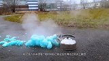 将水精灵与小苏打倒入深坑，然后倒入可乐会发生啥？画面突然火爆
