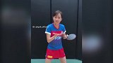 石川佳纯大跳乒乓球舞 这样元气的小姐姐还不领走