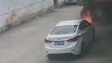 烧成空壳！男子一天连烧4辆车：别人有车，我嫉妒