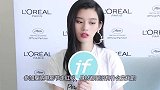 奚梦瑶十月顺利产子，五月份还在走戛纳，穿礼服藏肚技巧太高明