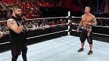 WWE-15年-RAW第1145期：欧文斯叫嚣塞纳 大招将其放倒-花絮