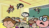 飞天小女警：小女警使用浑身解数，攻击图画怪物，却毫无作用！