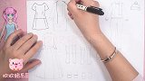 手工纸娃娃玩具：纸娃娃时尚服装制作