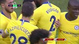 1-0！阿扎尔突入禁区奉献横传 佩德罗冲刺跟紧劲射破门