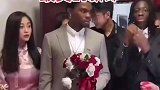 黑人小伙迎娶中国新娘，带着黑人伴郎来接亲