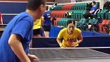丝毫不松懈！国乒卡塔尔集训备战 刘诗雯苦练接发球马琳陪练