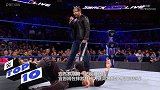 WWE-17年-SD第918期十佳镜头：谢恩麦克曼飞身肘击AJ-专题
