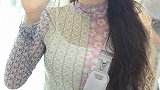 机场直拍！吉娜头戴渔夫帽低调出行 还是那个熟悉的少女身材