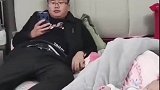 爸爸另类哄娃，宝宝秒闭眼