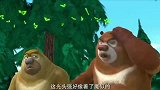 熊出没之雪岭雄风：熊二一声吼，狗熊岭抖三抖！