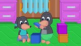 儿童卡通片：小地鼠快乐玩拼图