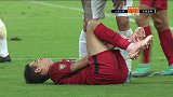 脏！亚泰悍将脚踹奥斯卡大腿 上港真核痛苦倒地