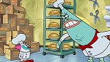 海绵宝宝第11季：小丑把蛋糕房搞的一塌糊涂，把蛋糕糊店主满脸