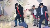 不会跳舞的伴郎不是好伴郎，一段舞蹈跳出了东北秧歌的味道