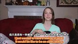 外国女孩对收养一个中国白化病妹妹的反应，看完心里暖暖的