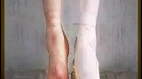 芭蕾舞者的足尖鞋