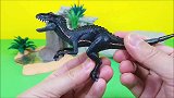 远古生物和侏罗纪恐龙模型玩具展示