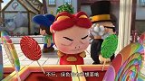 猪猪侠：这么大的脚印，和猪猪侠脸一样大，还嫌这脚印小！