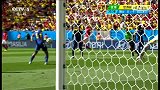 世界杯-14年-小组赛-E组-第1轮-瑞士因勒禁区外一脚远射 擦立柱而出-花絮