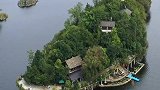 贵州一湖中发现大量小岛，上面还隐居着人家，真是世外桃源啊