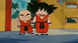 龙珠：悟空和恐龙人比赛吃鸡腿，善良的悟空叫陌生人一起吃！
