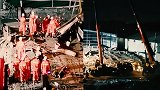 最后一名被困者全力营救中！直击福建晋江坍塌事故救援现场