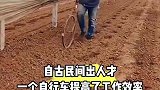 自古民间出人才，用自行车播种提高工作效率