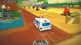 跑跑卡丁车：道具赛开着急救车，这也太酷了吧！