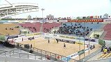 沙排-14年-秋儿携排球帅哥海滩旁与你介绍上海沙排巡回赛-花絮