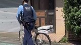 日本警察通勤，路途全靠自行车