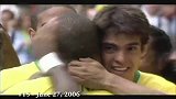 世界杯-06年-淘汰赛-1/8决赛-罗纳尔多晃过门将推空门得手-花絮
