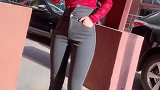 这个姑娘火了，转过身的那一刻，终于知道什么叫女神了