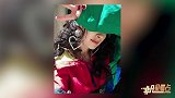 杨幂分享挡脸自拍超大心形耳环格外亮眼