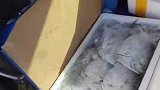 路人看到男子立马把海鲜卖掉，男子3箱海鲜才花了320