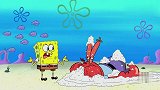 海绵宝宝：海绵宝宝为了赶跑贝壳，和贝壳玩了一季，直到贝壳迁徙