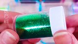 玩转无硼砂化妆品、泡沫球混泥，蓝绿色VS紫色，你更喜欢哪一个