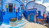 摩洛哥的蓝色小镇，现实的童话王国，天堂也不过如此