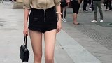 腿长颜美！