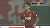 石柯中场断球一条龙突破 大禁区外一脚吊射球被杨程抱住