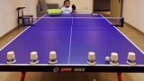 5岁女孩乒乓球技了得！怡宁 网友喊你来收徒