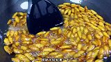 这道高蛋白的菜你敢吃吗？教你做干煸蚕蛹，干香酥脆，营养解馋