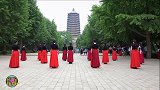 玲珑广场舞《灯火里的中国》，为演出做准备